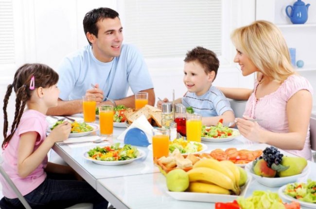 Правильное питание в семье