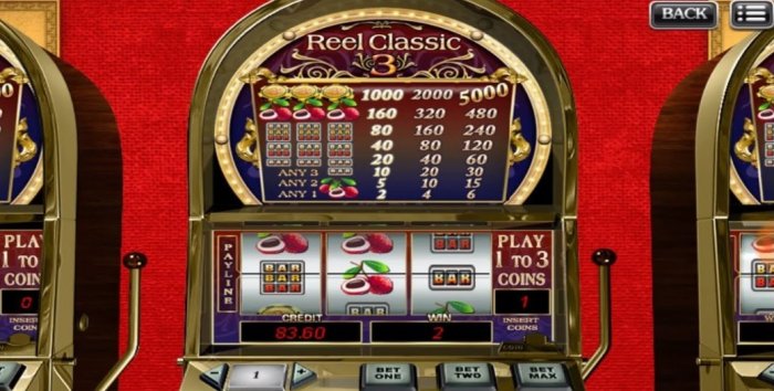 Игровой автомат Reel Classic 3