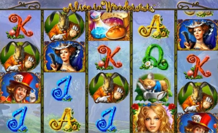 Игровой автомат Alice in Wonderland