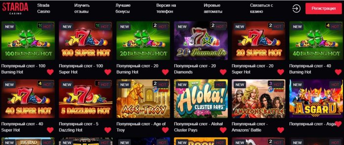 Игровые автоматы онлайн